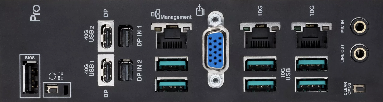 AMD 雙10G 主機板 I/O